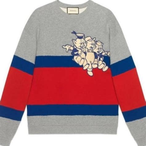 gucci x disney pig|gucci flying pig sweater.